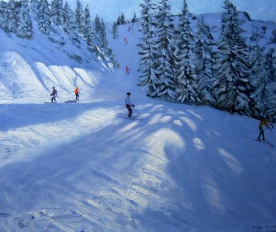 Morzine, pista de esquí de Andrew Macara